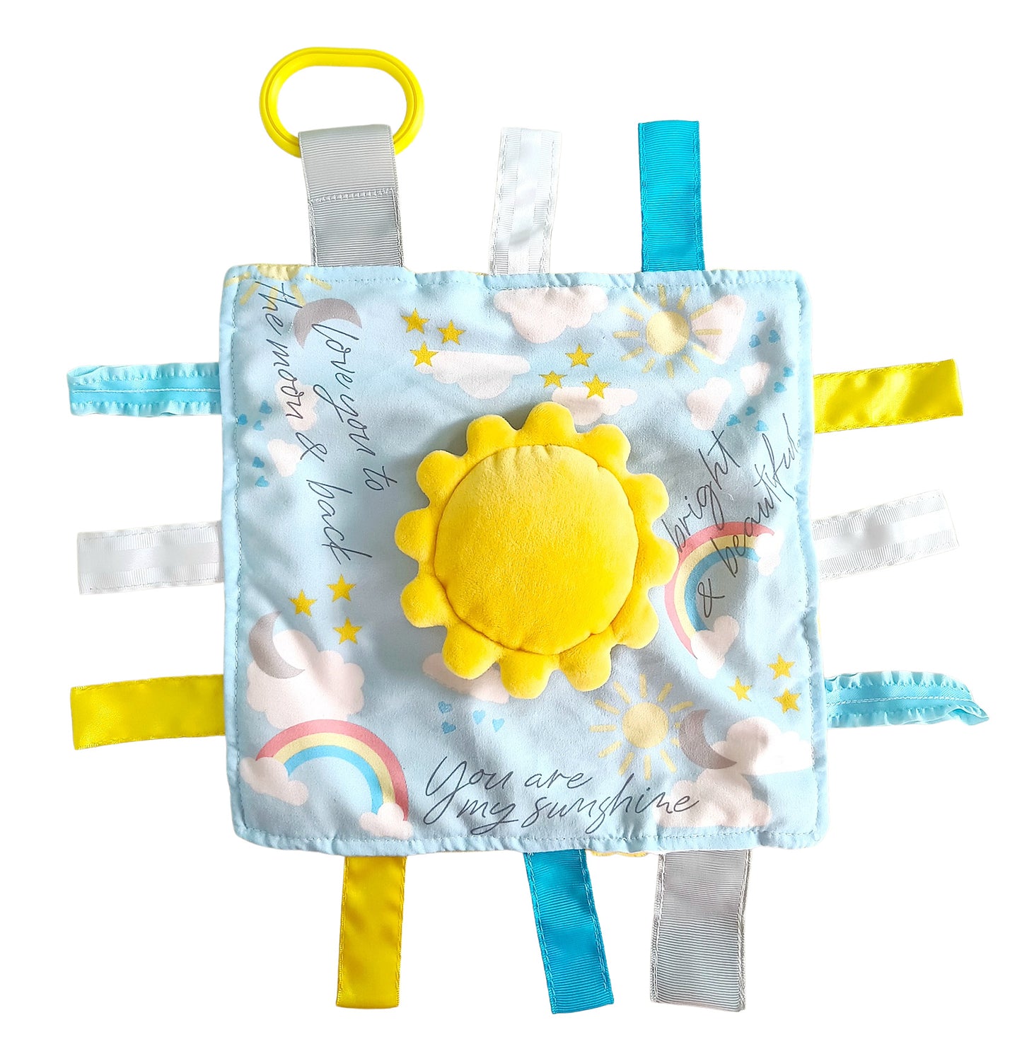 Sunshine 10x10 Rainbow Baby Lovey